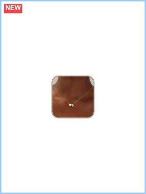 18K Gold Plated Heart Initial Necklace Letter A Pendant Dainty Gift
